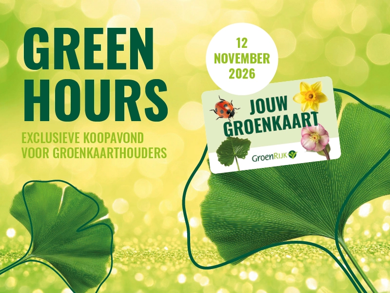 GREEN HOURS - KERST